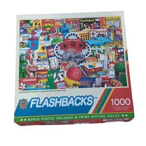 Flashbacks Let the Good Times‎ Roll Puzzle 1000 Piece Jigsaw Vintage Toy Theme